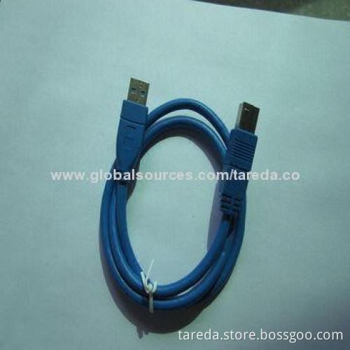 Super Speed AM to BM USB3.0 Cable, Up to 5Gbps Transfer Rate